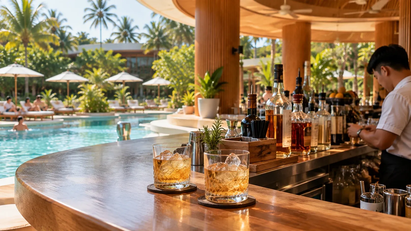 Gemini Pool Bar
